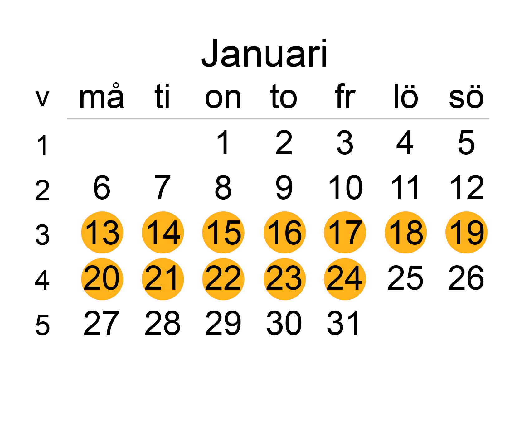 januari